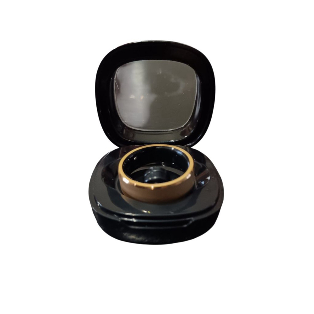 Smart Ring NWT Beautiful Brushed Gold Tone Fitness Tracker Sleep, HR, BP Steps - Picture 10 of 15
